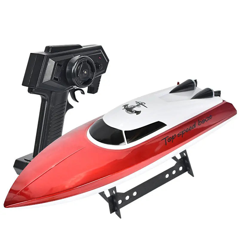 Remote Control Boat Speed Water Electric Yacht Toy Model Waterproof beldemo5-toys2