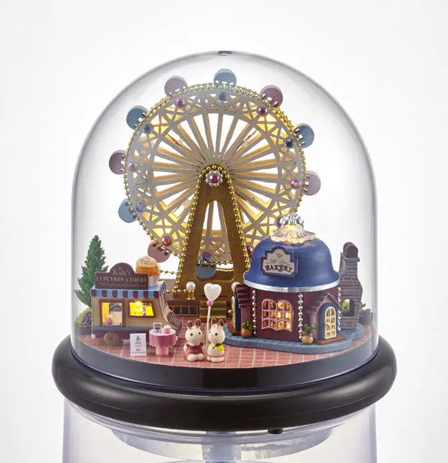 Ferris wheel transparent cover building block toy beldemo5-toys2