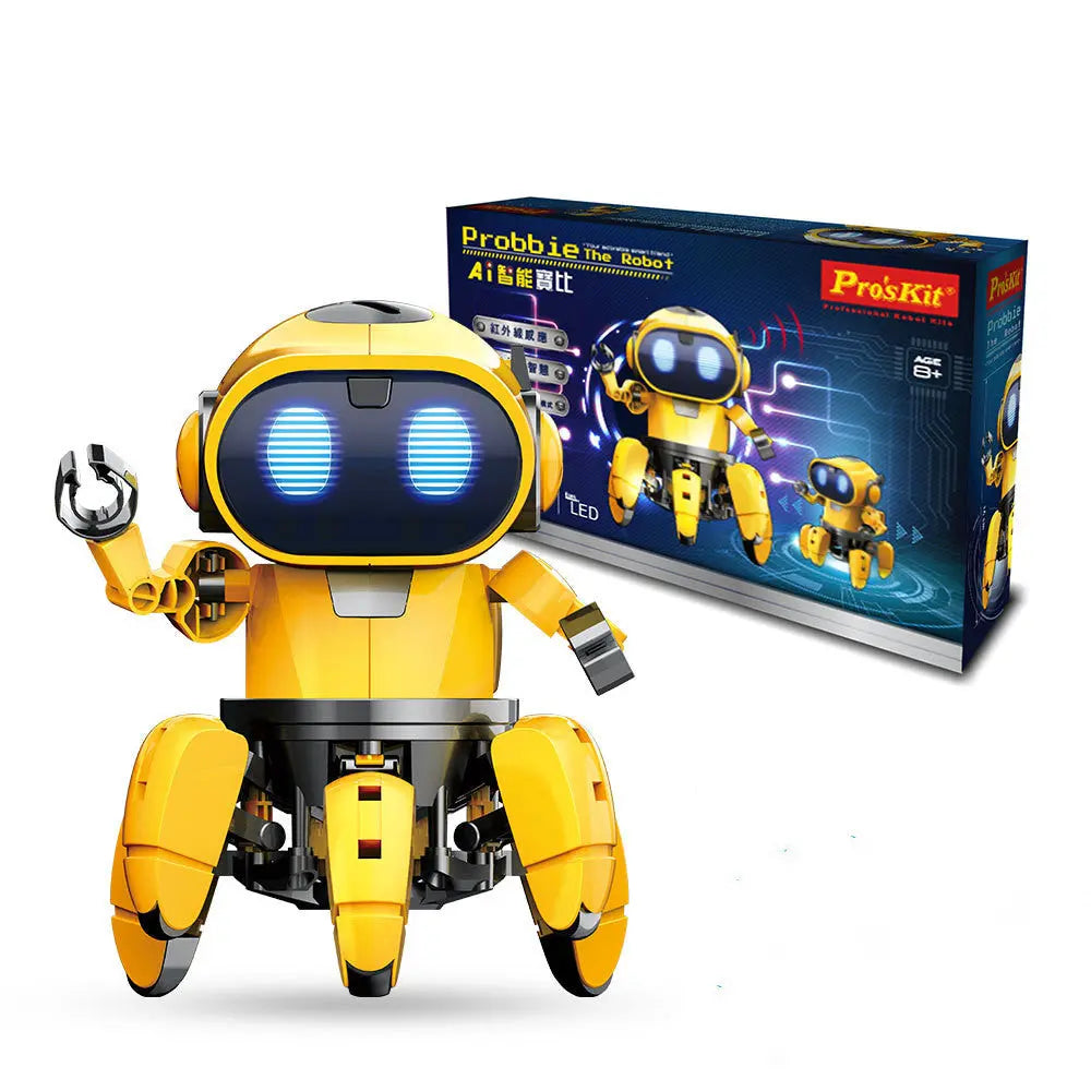 Educational Science Toys Ai Intelligent Robot Baobi Children's Building Blocks Splicing beldemo5-toys2