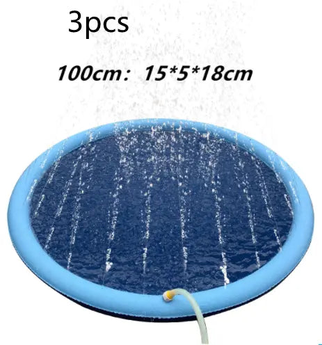 Non-Slip Splash Pad For Kids And Pet Dog Pool Summer Outdoor Water Toys Fun Backyard Fountain Play Mat beldemo5-toys2
