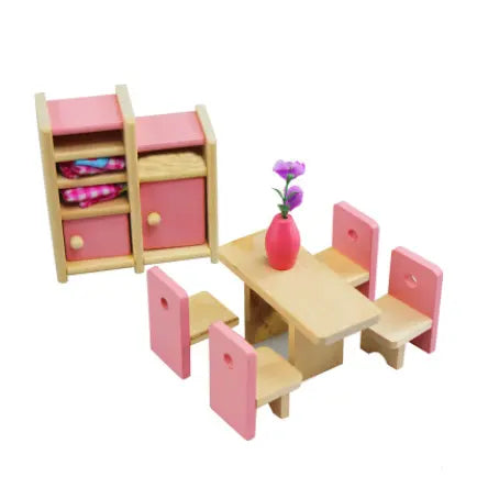 Wooden Delicate Dollhouse Furniture Toys beldemo5-toys2