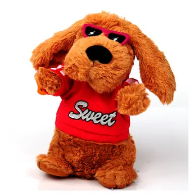 Moving ear glasses puppy electric plush toy dog beldemo5-toys2