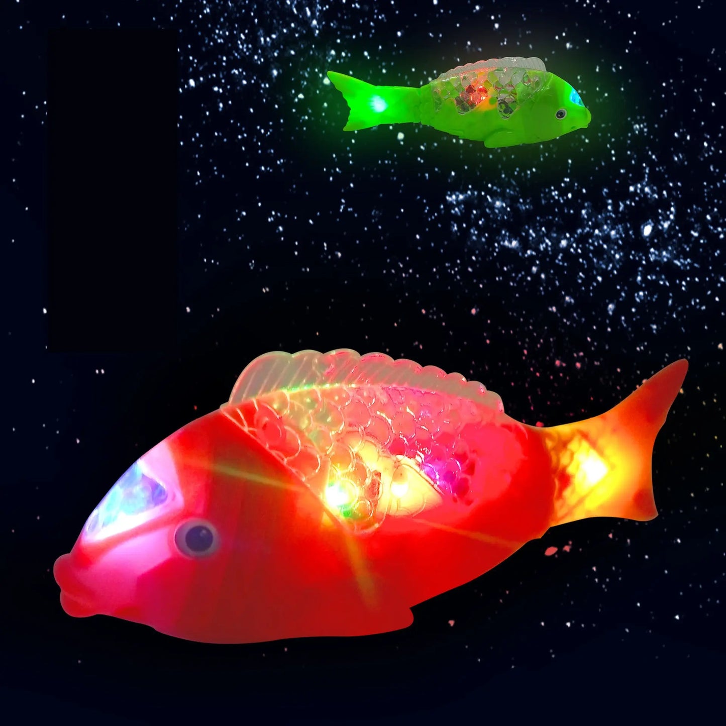 Children's Electric Fish Toy Flash Swing Projection Luminous Music Simulation beldemo5-toys2