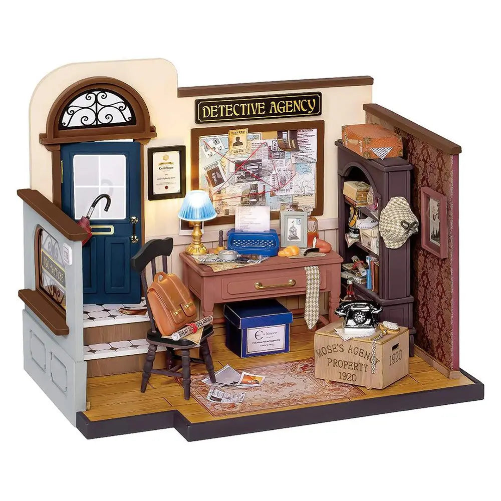 Rolife Mystic Archives Series DIY Miniature House Wooden Dollhouse For Boys Girls With Festival Gifts DG155-DG157 beldemo5-toys2