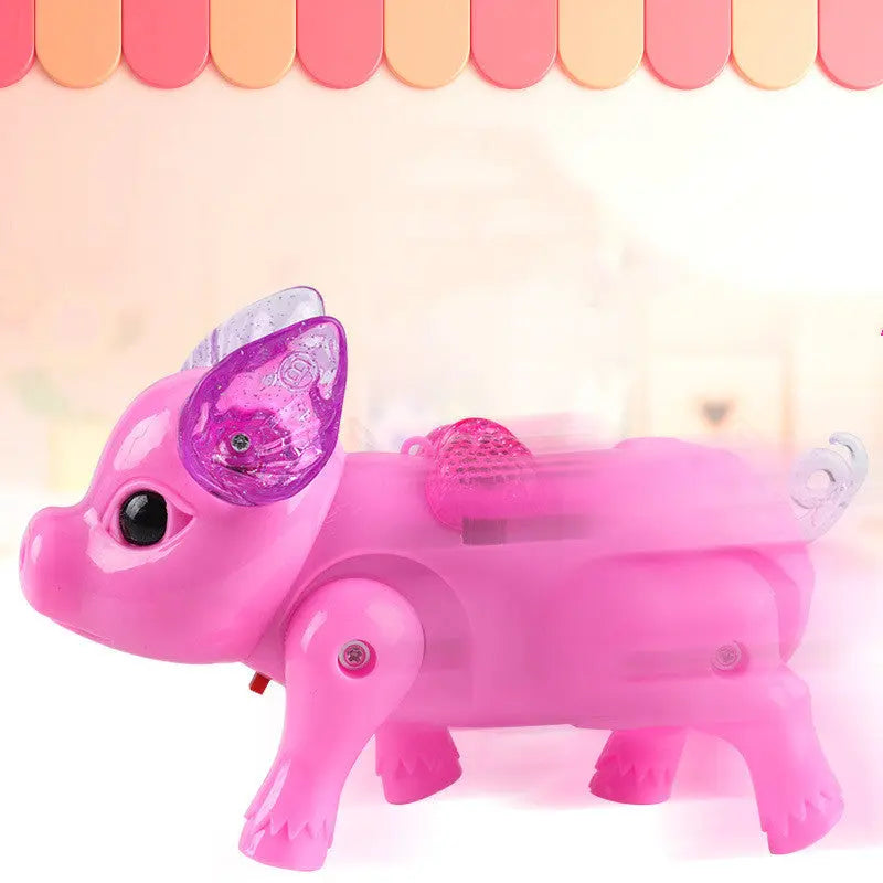 Musical luminous leash electric pig beldemo5-toys2
