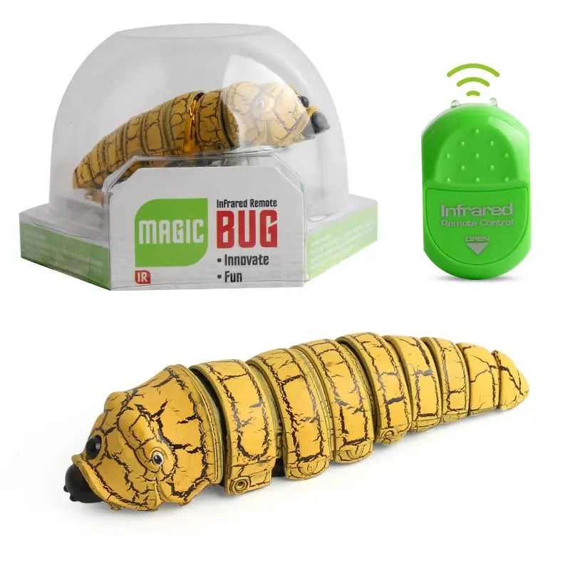 Infrared Remote Control Insect Worm Simulation RC Animal Toys Trick Novelty Jokes Prank For Kids RC Toys beldemo5-toys2