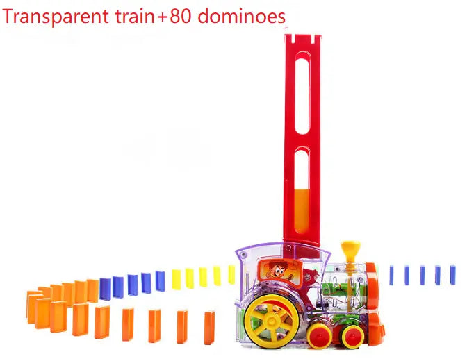 Domino dominoes electric Thomas little train blocks, Puzzle Children Toys beldemo5-toys2