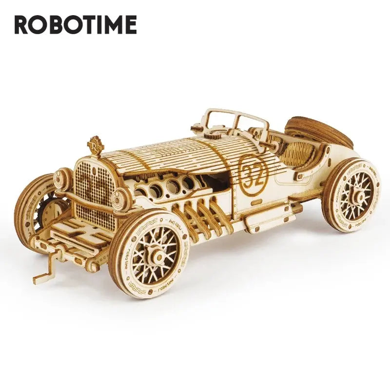 Car 3D Wooden Puzzle Game Assembly Racing Children's Toys beldemo5-toys2