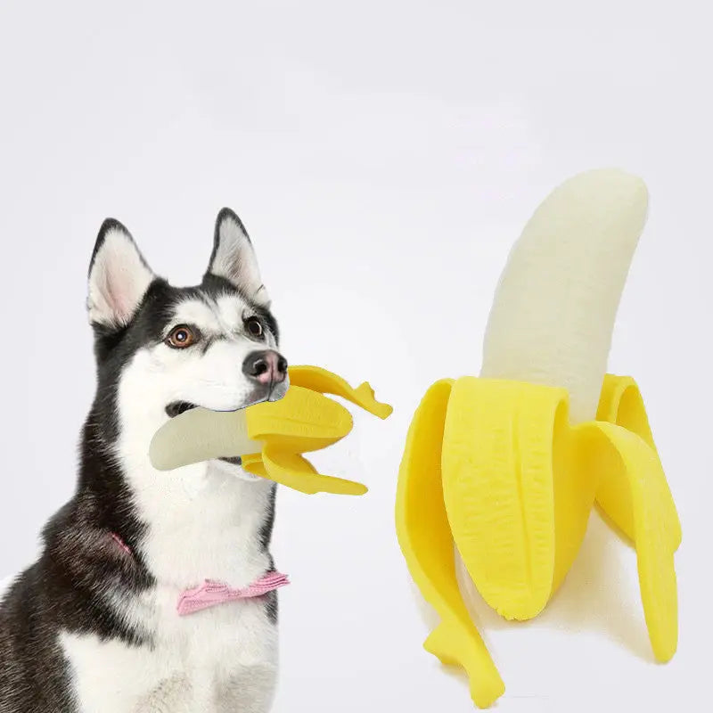 Creative Pet TPR Banana Pet Interactive Toy Supplies beldemo5-toys2