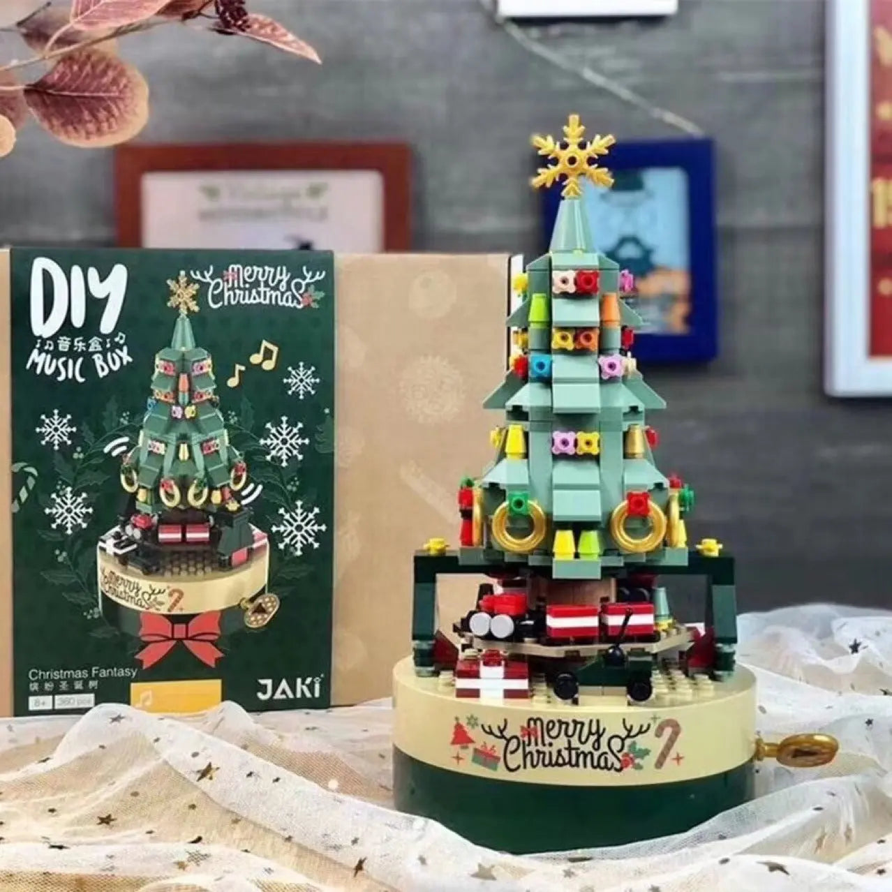 Christmas House Building Blocks Gifts Children'S Toys Puzzle Assembling Creative Ornaments beldemo5-toys2