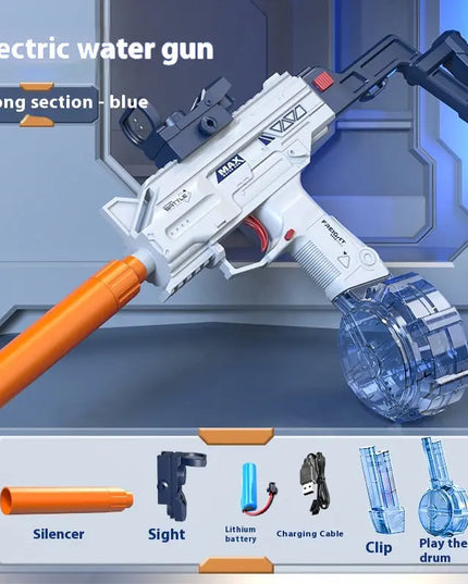 Children Automatic UZI Electric Backpack Water Submachine Gun Fights Summer Toy Water Guns Outdoor Beach Swimming Pool Toys beldemo5-toys2