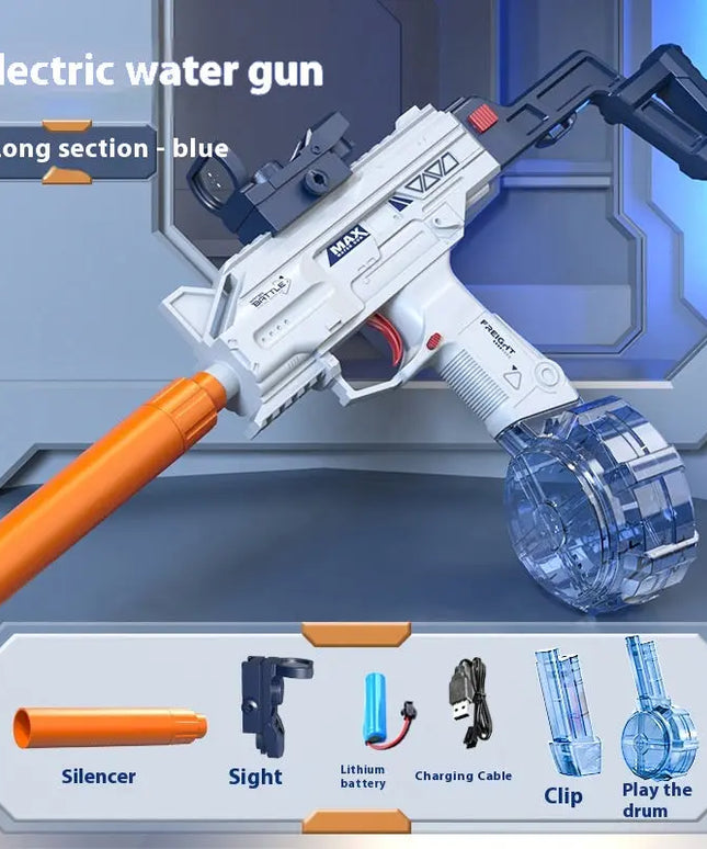 Children Automatic UZI Electric Backpack Water Submachine Gun Fights Summer Toy Water Guns Outdoor Beach Swimming Pool Toys beldemo5-toys2