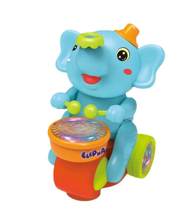 Cute Elephant Cool Music Light Electric Children's Toy Car beldemo5-toys2
