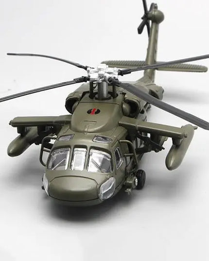 Black Hawk Gunship Alloy Military Model beldemo5-toys2