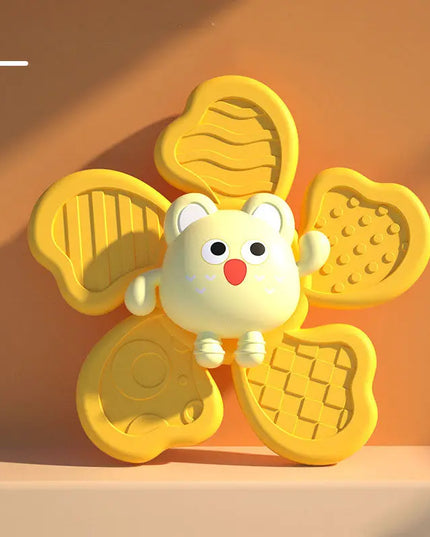 Baby Bath Spinning Top Toy Safe Interesting Baby Bath Toys Animal Hand Spinner Toys With Suction Cups Spin Toy beldemo5-toys2