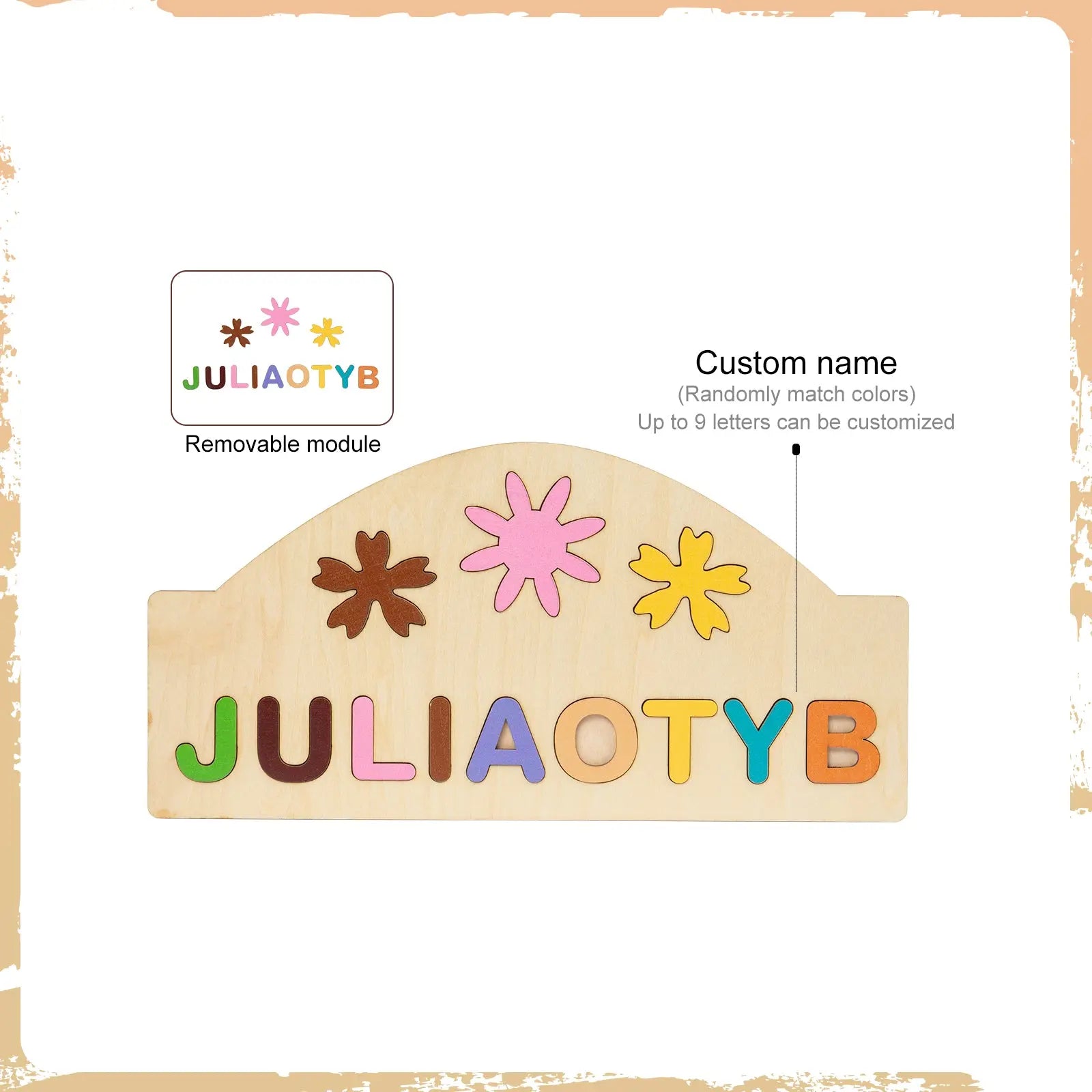 Personalized Baby Name Wooden Puzzle Toy beldemo5-toys2