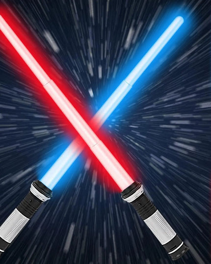 Lightsaber Kids - 2 Pack - LED Light Up Saber With Sound Retractable 7 Colors Light Saber Sword For Boys Kids Party Favors beldemo5-toys2