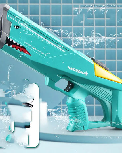 Automatic Electric Water Gun Toys Shark High Pressure Outdoor Summer Beach Toy Kids Adult Water Fight Pool Party Water Toy beldemo5-toys2