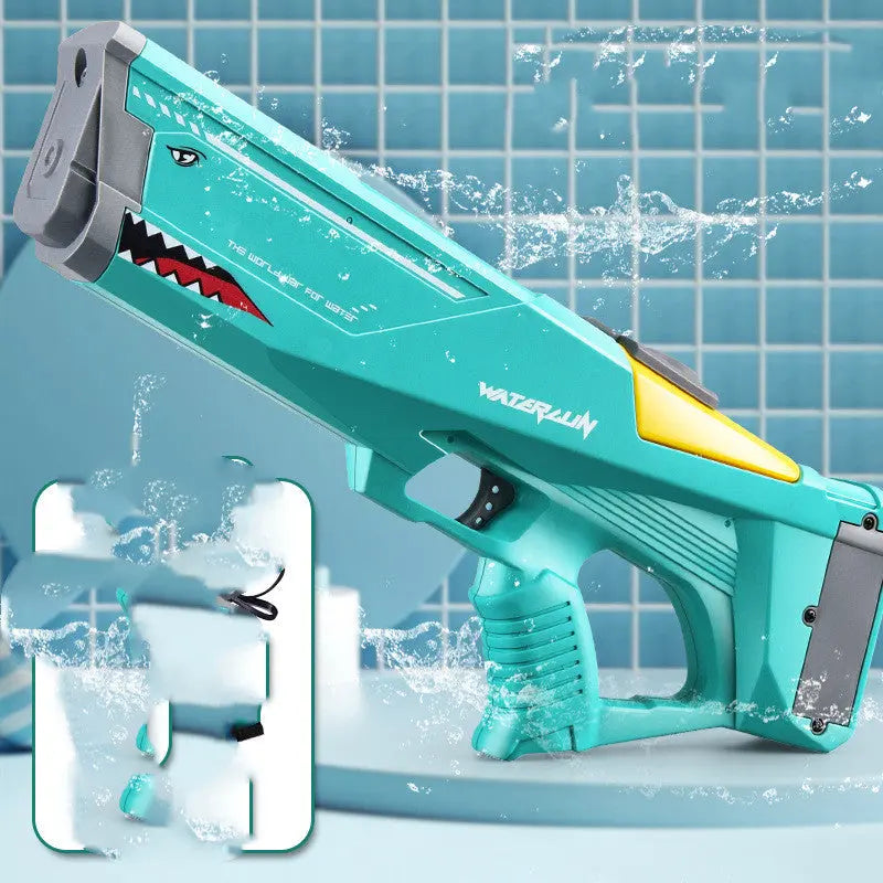 Automatic Electric Water Gun Toys Shark High Pressure Outdoor Summer Beach Toy Kids Adult Water Fight Pool Party Water Toy beldemo5-toys2