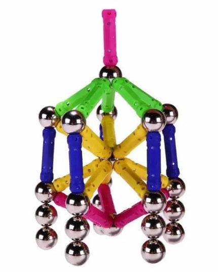 Large Magnet Toy Sticks & Metal Balls Magnetic Building Blocks Construction Toys For Baby Designer Educational Toy For Children beldemo5-toys2