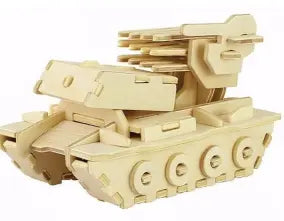 Wooden 3D Puzzle Jigsaw Puzzle Kindergarten Children's Gifts DIY Educational Toys Assembled Model beldemo5-toys2