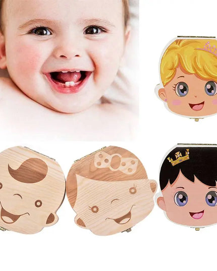 Wood Storage Box for Baby Kids Tooth Box Organizer beldemo5-toys2