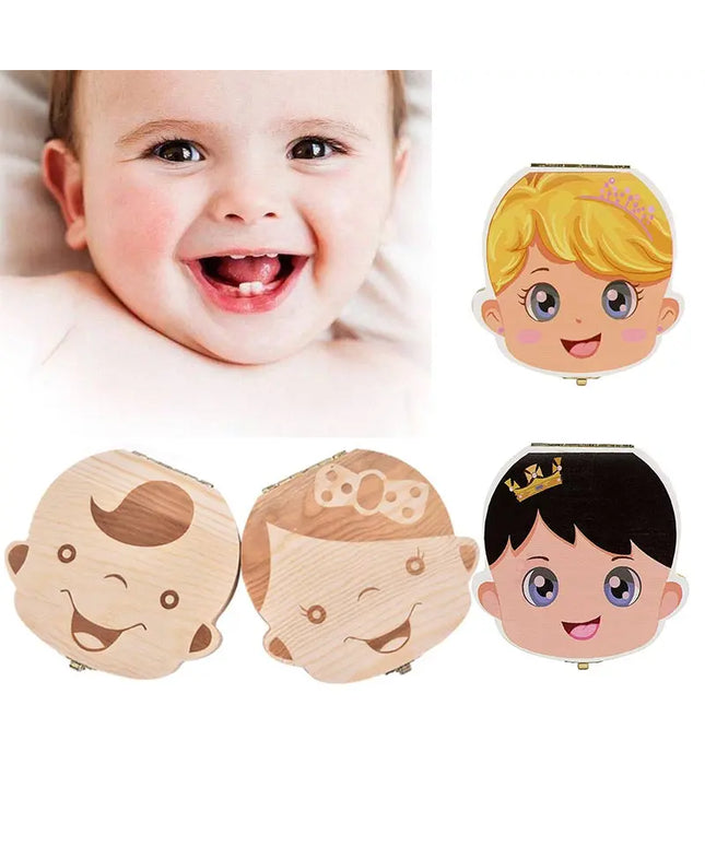 Wood Storage Box for Baby Kids Tooth Box Organizer beldemo5-toys2