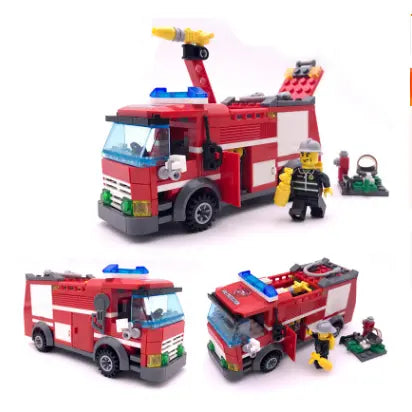Children's educational assembled car plastic interactive building blocks toys beldemo5-toys2