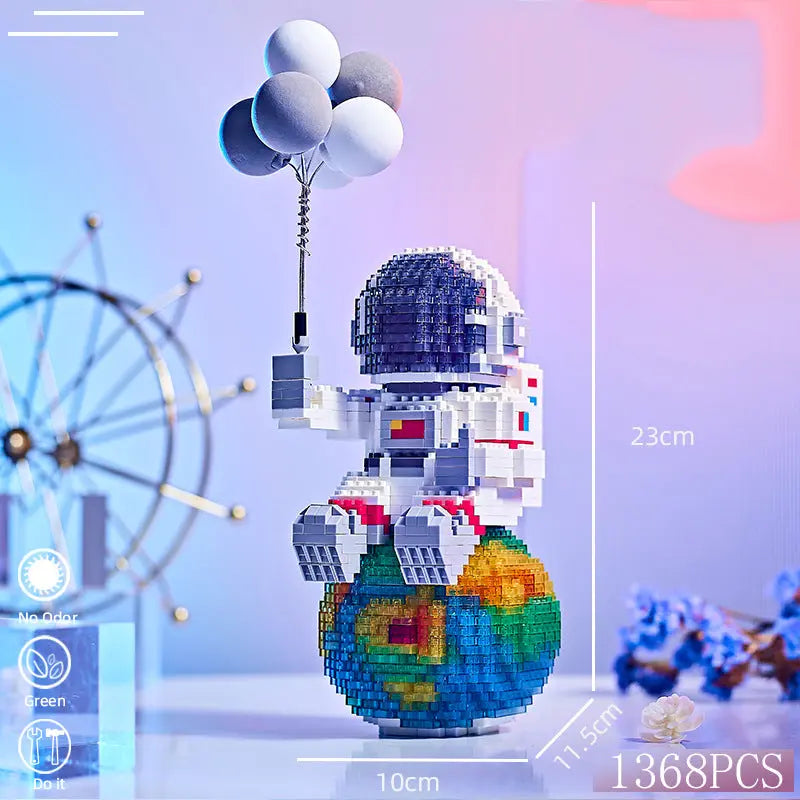 Mini Micro Rocket Building Blocks Space Moon Satellite Astronaut Diamond Bricks Constructor Toys For Children Gifts beldemo5-toys2