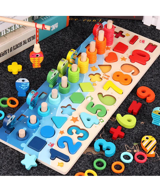 Children 3D Alphabet Number Puzzle Baby Colorful Geometric Digital Letter Educational Toy beldemo5-toys2