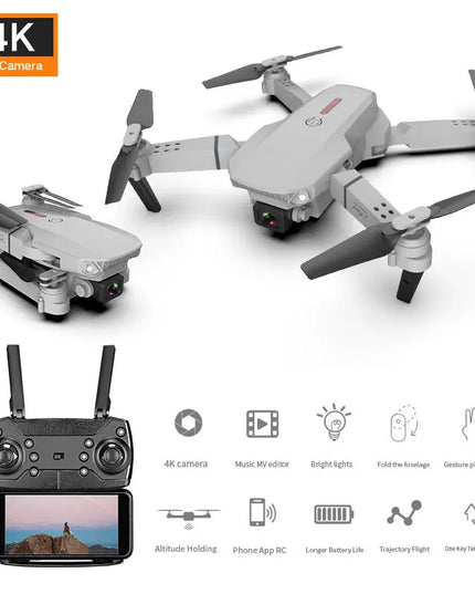 4K Aerial Drone Dual Camera beldemo5-toys2