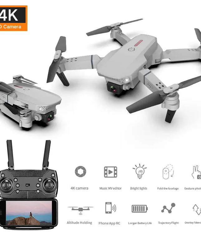 4K Aerial Drone Dual Camera beldemo5-toys2