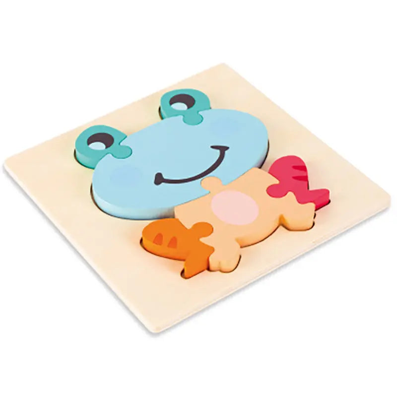 Cartoon three dimensional animal puzzle beldemo5-toys2