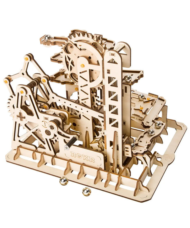 Wooden toy 3D hand-inserted puzzle gift mechanical transmission model beldemo5-toys2