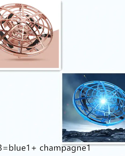 Gesture induction flying saucer beldemo5-toys2
