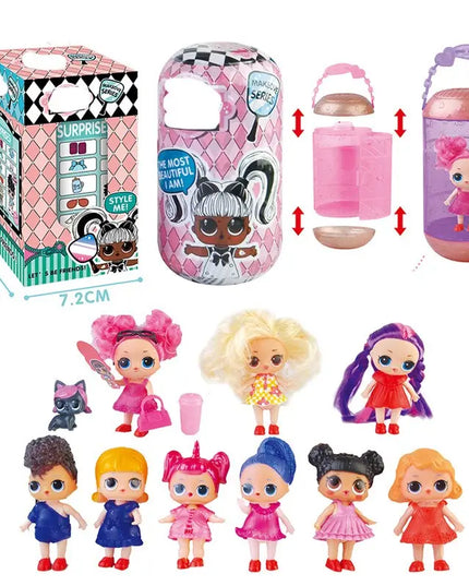 Cross-border hot-selling capsule girl doll doll children's toys beldemo5-toys2