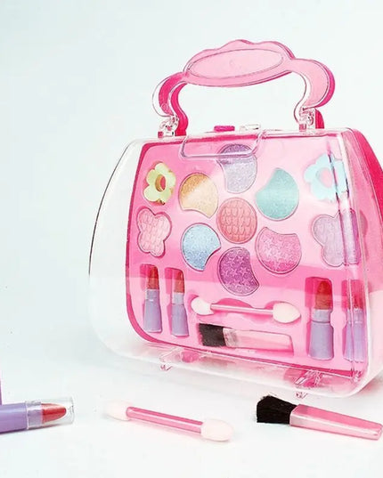 New Pretend Play Girls Cosmetics Kit Toys Makeup Set Preschool Kid Beauty Toy Environmental Safety Toy For Kids Makeup Toys beldemo5-toys2