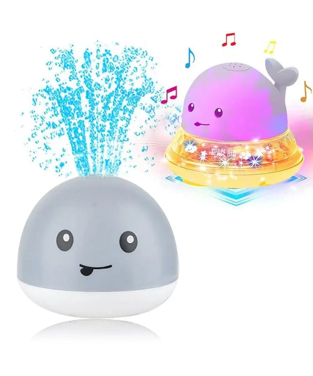 New Baby Bathroom Bath Electric Induction Whale Spray Small Toy beldemo5-toys2