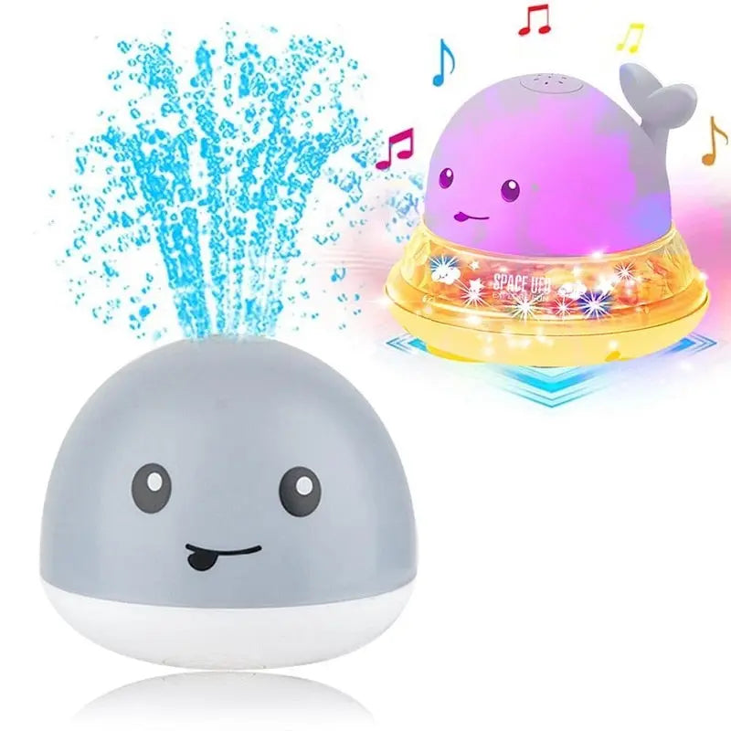 New Baby Bathroom Bath Electric Induction Whale Spray Small Toy beldemo5-toys2
