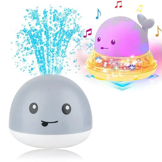 New Baby Bathroom Bath Electric Induction Whale Spray Small Toy beldemo5-toys2