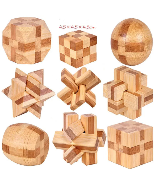 Kongming lock bamboo educational toy beldemo5-toys2
