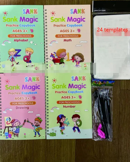 Full English version of calligraphy stickers beldemo5-toys2