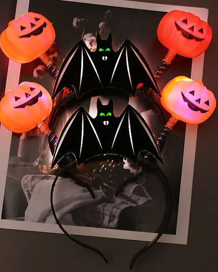 Halloween props gift glowing ring pumpkin lantern beldemo5-toys2
