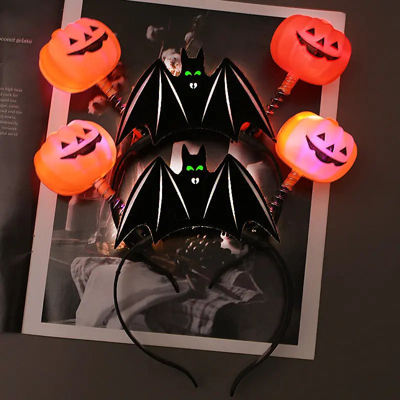 Halloween props gift glowing ring pumpkin lantern beldemo5-toys2