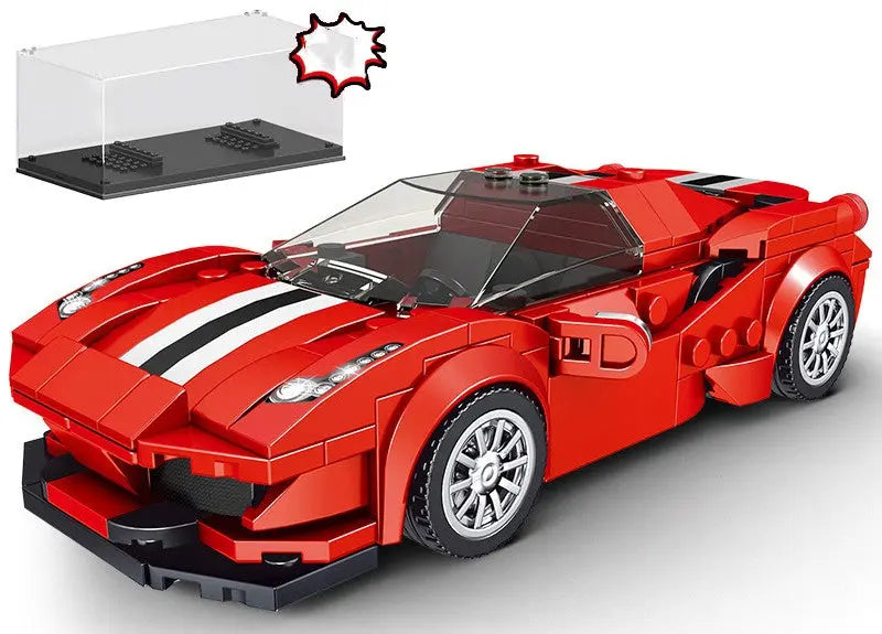 Building MOC Building Blocks Supercar Racing Models beldemo5-toys2