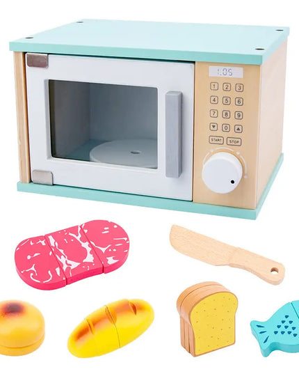Wooden simulation play house children's toys beldemo5-toys2