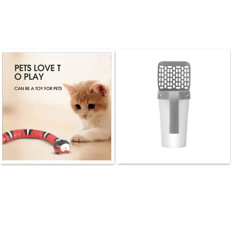 Remote Control Electric Toys Intelligent Induction Obstacle Avoidance Silver Ring Snake beldemo5-toys2