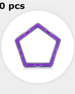10 pcs Pentagon