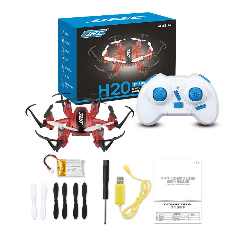 Mini remote control six-axis aircraft pattern rotation headless mode indoor drone beldemo5-toys2