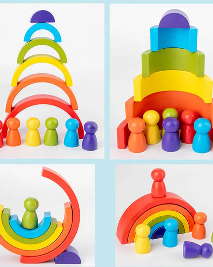Rainbow arched building blocks beldemo5-toys2